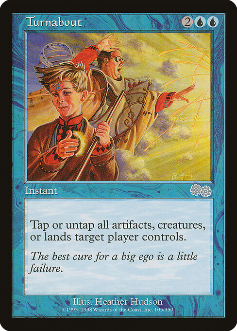 Turnabout (USG 105) [Urza's Saga]