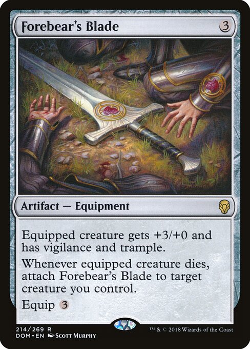 Forebear's Blade (DOM 214) [Dominaria]
