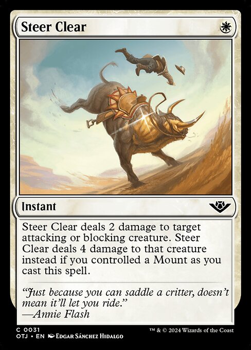 Steer Clear (OTJ 31) [Outlaws of Thunder Junction]