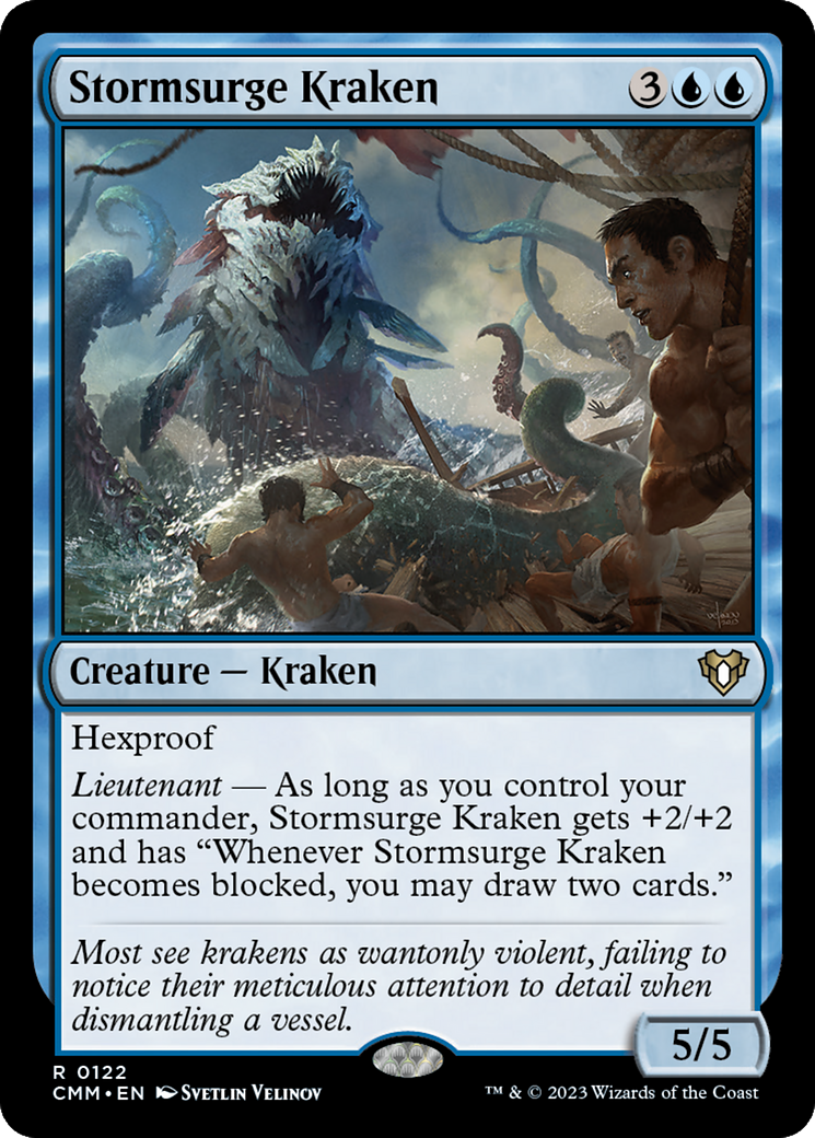 Stormsurge Kraken [Commander Masters]