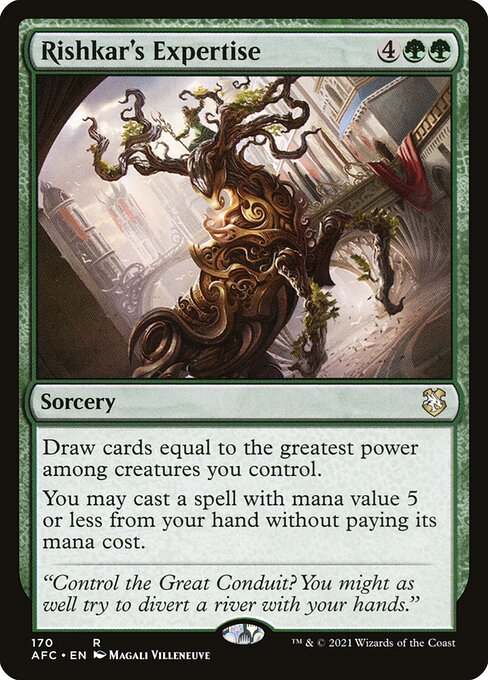 Rishkar's Expertise (AFC 170) [Forgotten Realms Commander]