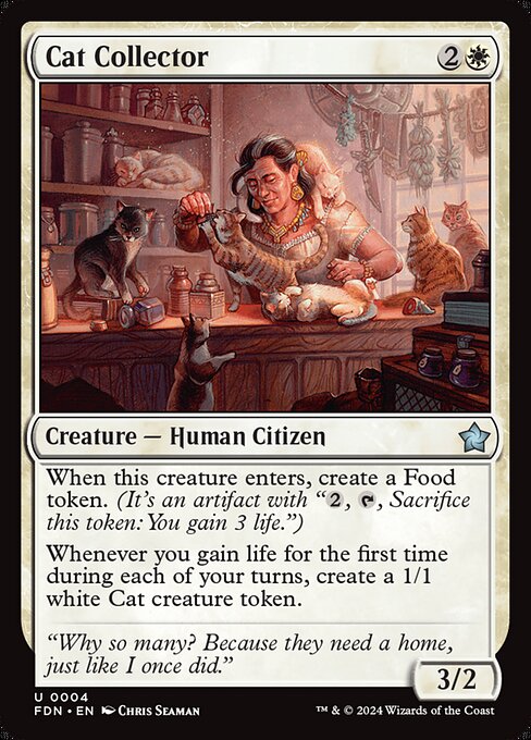 Cat Collector (FDN 4) [Foundations]