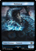 Tentacle // Food (0023) Double-Sided Token (Surge Foil) [The Lord of the Rings: Tales of Middle-Earth Tokens]