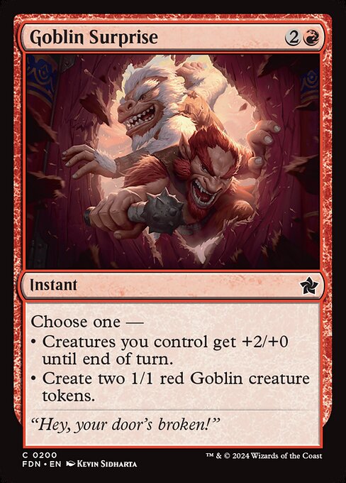 Goblin Surprise (FDN 200) [Foundations]