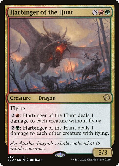 Harbinger of the Hunt (SCD 230) [Starter Commander Decks]
