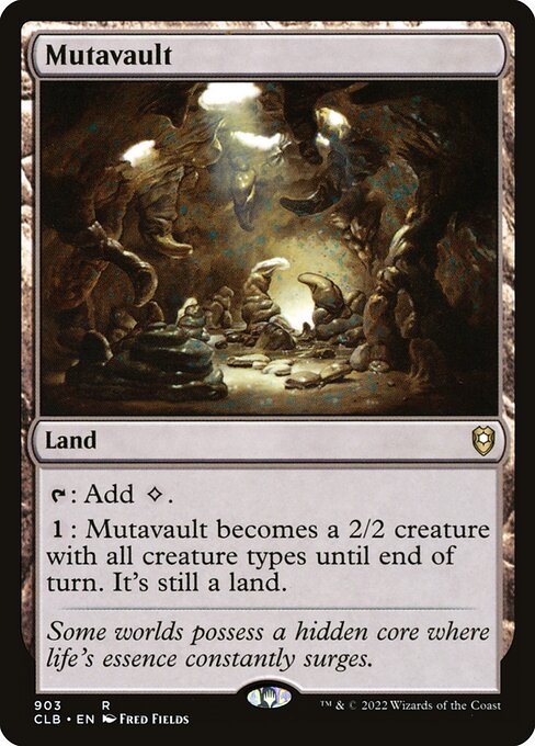 Mutavault (CLB 903) [Commander Legends: Battle for Baldur's Gate]