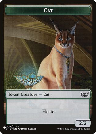 Cat (009) // Rat Double-Sided Token [Secret Lair Commander Deck: Raining Cats and Dogs Tokens]