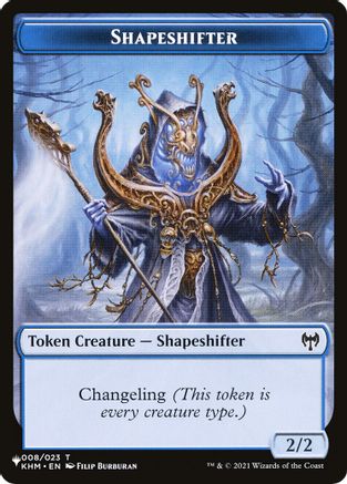 Shapeshifter // Rat Double-Sided Token [Secret Lair Commander Deck: Raining Cats and Dogs Tokens]