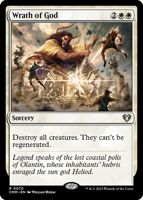 Wrath of God (CMM 70) [Commander Masters]