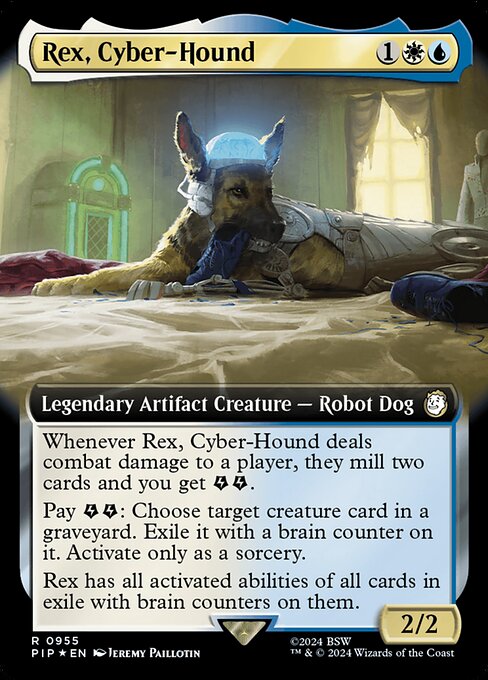 Rex, Cyber-Hound (Extended Art) (PIP 955) [Fallout]