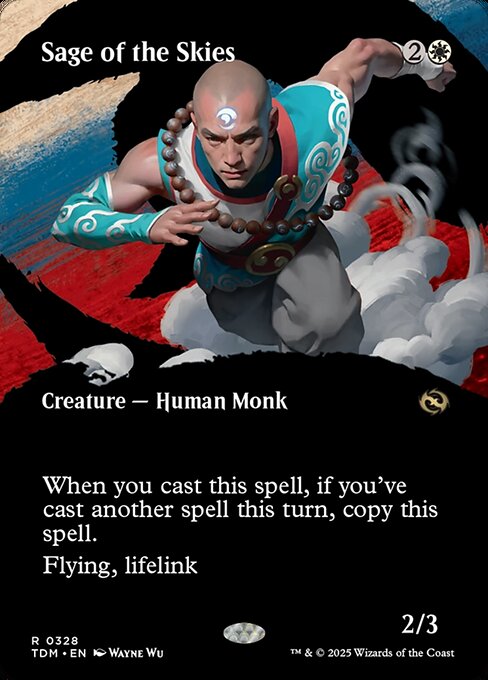 Sage of the Skies (TDM 328) [Tarkir: Dragonstorm]