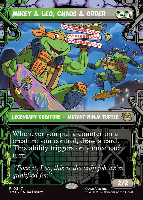 Mikey & Leo, Chaos & Order (TMT 247) [Teenage Mutant Ninja Turtles]
