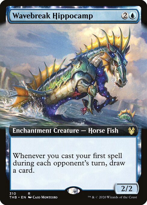 Wavebreak Hippocamp (THB 310) [Theros Beyond Death]