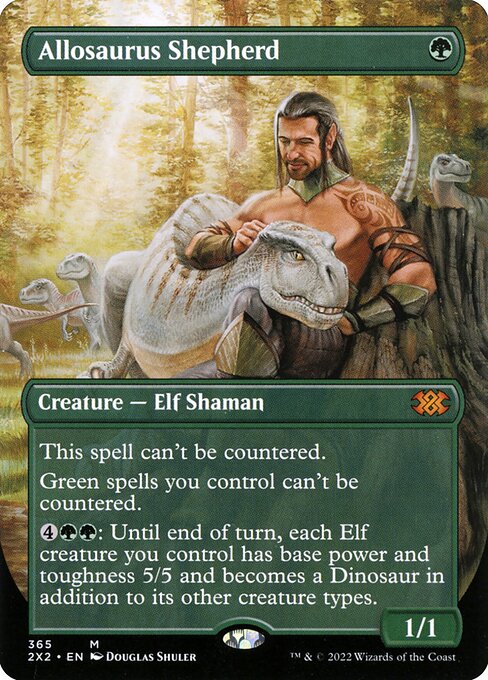 Allosaurus Shepherd (2X2 365) [Double Masters 2022]