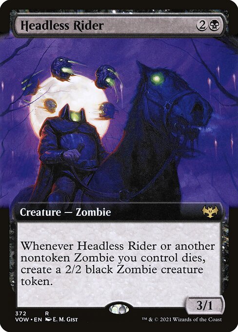 Headless Rider (VOW 372) [Innistrad: Crimson Vow]