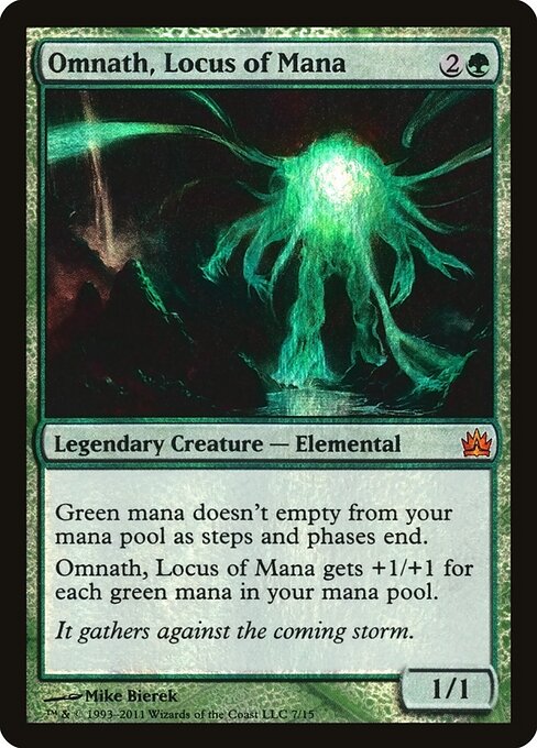 Omnath, Locus of Mana (V11 7) [From the Vault: Legends]