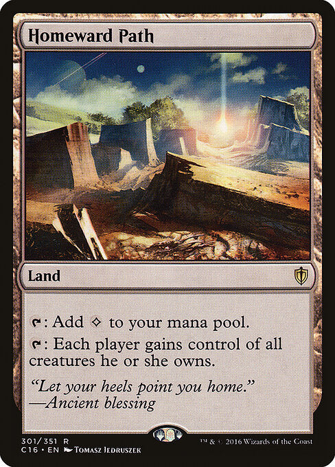 Homeward Path (C16 301) [Commander 2016]