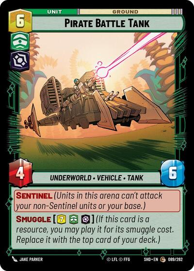 Pirate Battle Tank (SHD 089/262) [Shadows of the Galaxy]