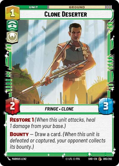 Clone Deserter (SHD 095/262) [Shadows of the Galaxy]