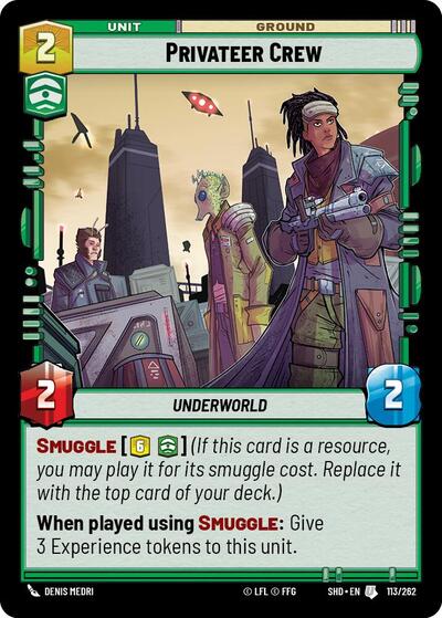 Privateer Crew (SHD 113/262) [Shadows of the Galaxy]