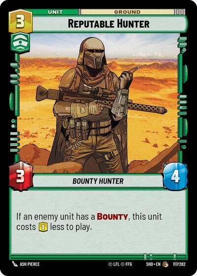 Reputable Hunter (SHD 117/262) [Shadows of the Galaxy]