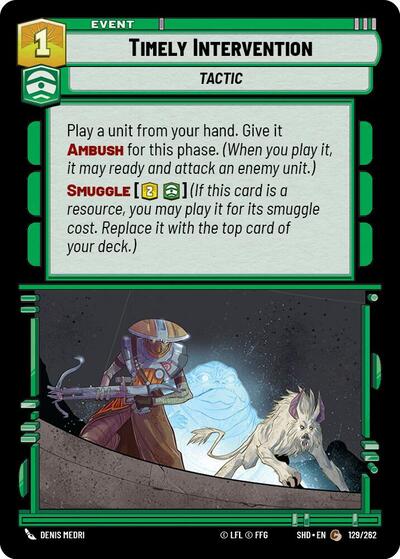 Timely Intervention (SHD 129/262) [Shadows of the Galaxy]