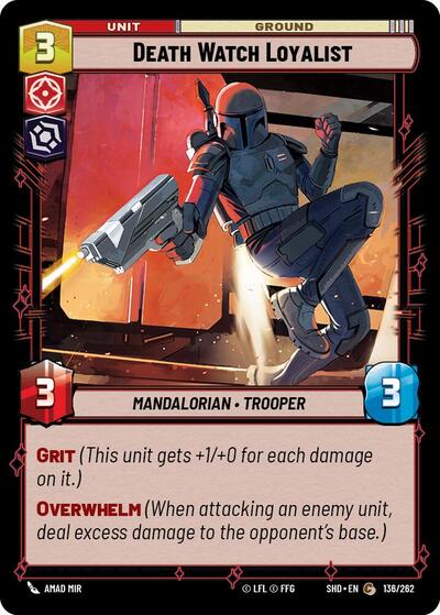 Death Watch Loyalist (SHD 136/262) [Shadows of the Galaxy]