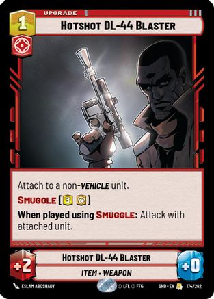 Hotshot DL-44 Blaster (174/262) (174/262) [Shadows of the Galaxy]