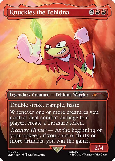 Knuckles the Echidna (SLD 2082) [Secret Lair Drop]