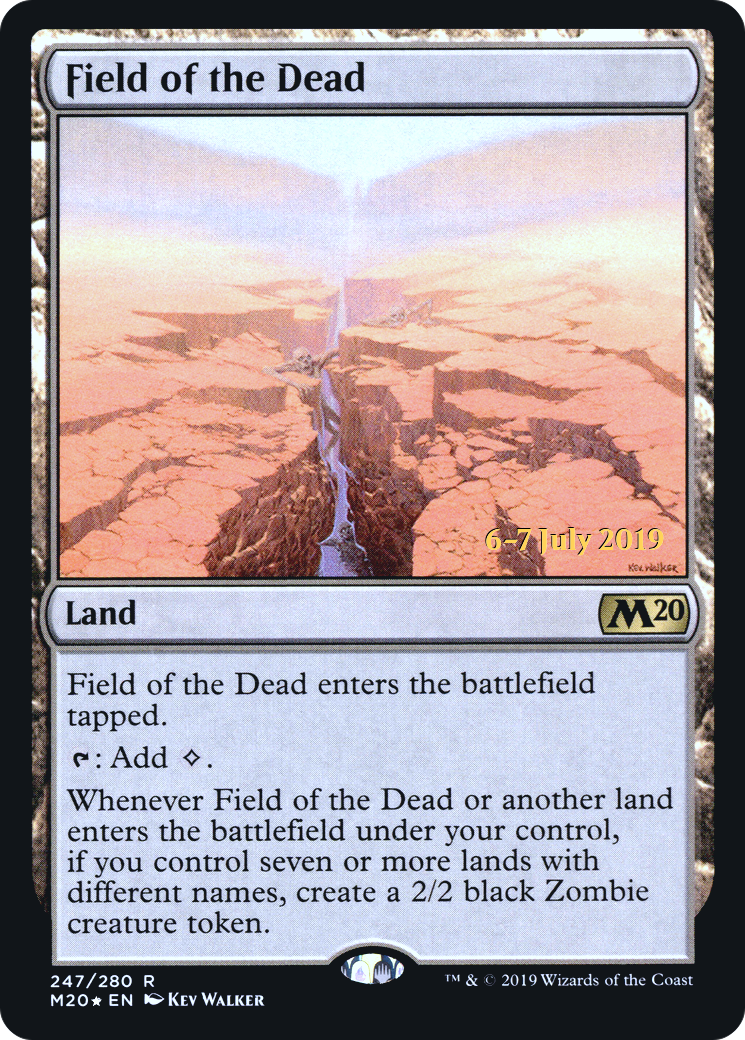 Field of the Dead [Core Set 2020 Prerelease Promos]