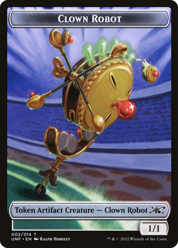 Clown Robot (002) Token [Unfinity Tokens]