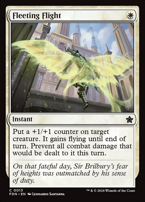 Fleeting Flight (FDN 13) [Foundations]