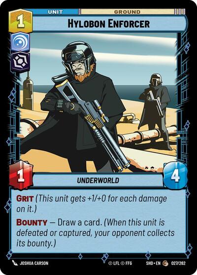 Hylobon Enforcer (SHD 027/262) [Shadows of the Galaxy]