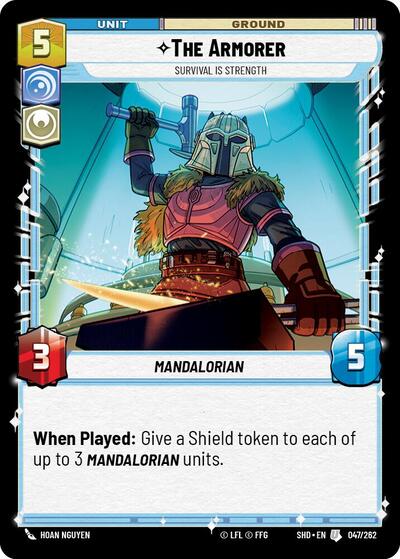 The Armorer Survival Is Strength (SHD 047/262) [Shadows of the Galaxy]