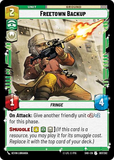Freetown Backup (SHD 097/262) [Shadows of the Galaxy]
