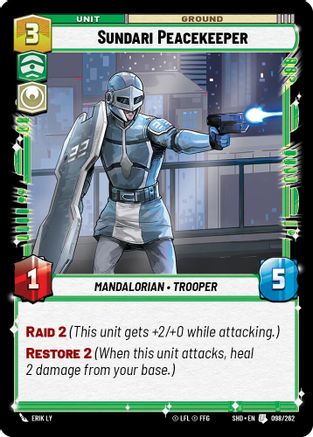 Sundari Peacekeeper (098/262) (098/262) [Shadows of the Galaxy]