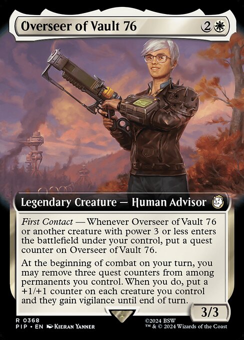 Overseer of Vault 76 (PIP 368) [Fallout]