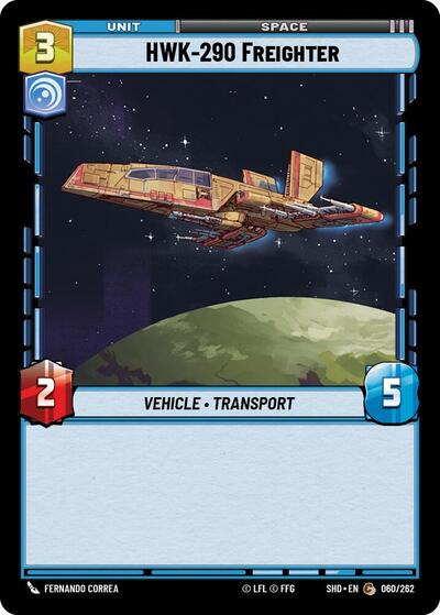 HWK 290 Freighter (SHD 060/262) [Shadows of the Galaxy]