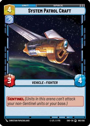 System Patrol Craft (063/262) (063/262) [Shadows of the Galaxy]
