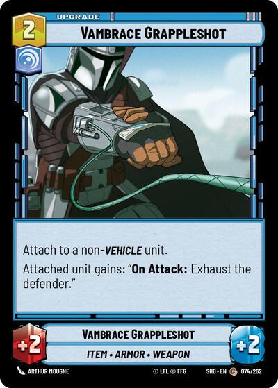 Vambrace Grappleshot (SHD 074/262) [Shadows of the Galaxy]