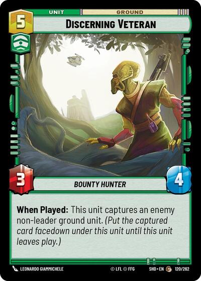 Discerning Veteran (SHD 120/262) [Shadows of the Galaxy]