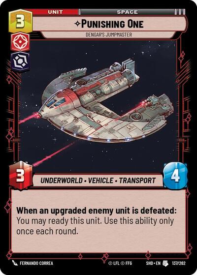 Punishing One Dengars Jumpmaster (SHD 137/262) [Shadows of the Galaxy]