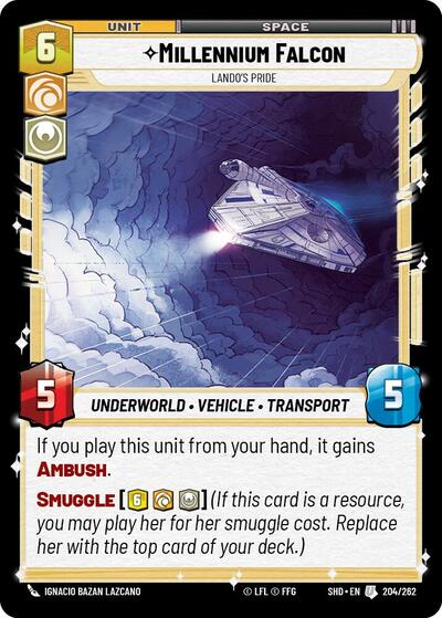 Millennium Falcon Landos Pride (SHD 204/262) [Shadows of the Galaxy]