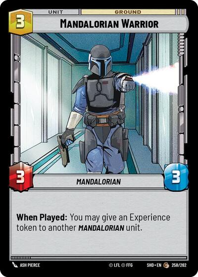 Mandalorian Warrior (SHD 258/262) [Shadows of the Galaxy]