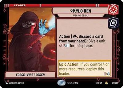 Kylo Ren Rash and Deadly (SHD 011/262) [Shadows of the Galaxy]