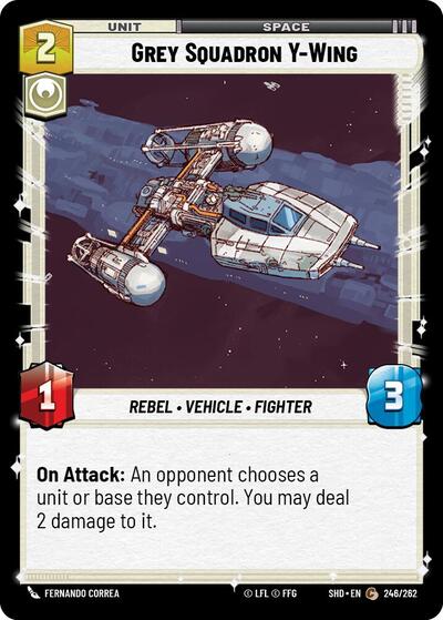 Grey Squadron Y Wing (SHD 246/262) [Shadows of the Galaxy]