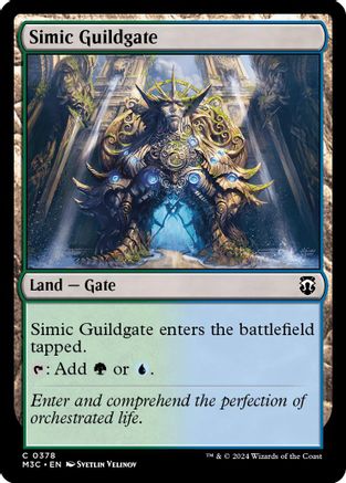 Simic Guildgate (Ripple Foil) [Modern Horizons 3 Commander]