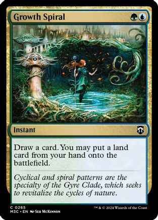 Growth Spiral (Ripple Foil) [Modern Horizons 3 Commander]