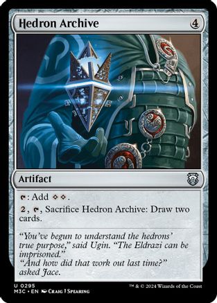 Hedron Archive (Ripple Foil) [Modern Horizons 3 Commander]