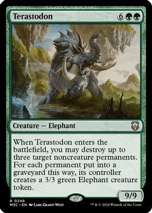 Terastodon (Ripple Foil) [Modern Horizons 3 Commander]